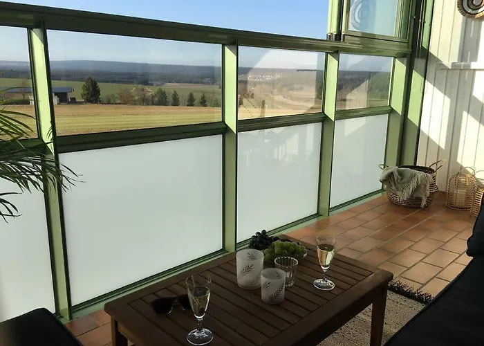 公寓 Gemuetliches Mit Wundervollem Weitblick